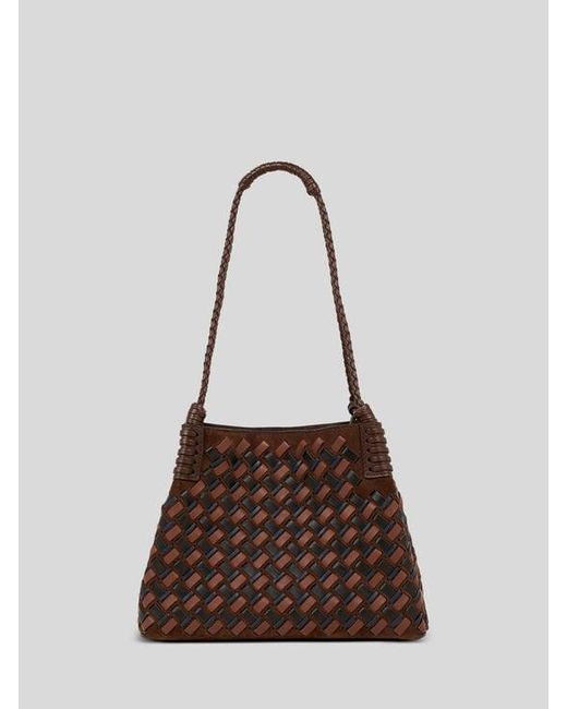 Etro Brown Small Libra Tote Bag