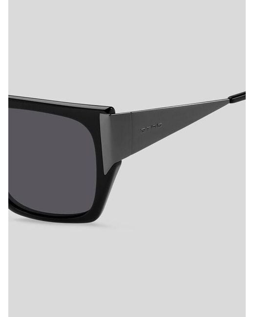 Etro Black New Tailoring Sunglasses for men