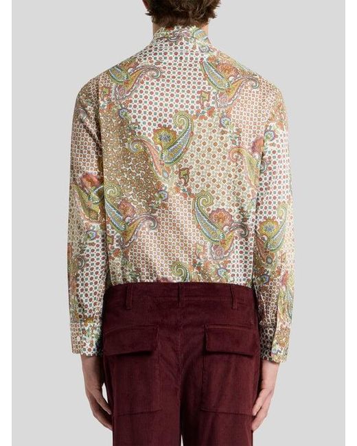 Etro White Shirt for men