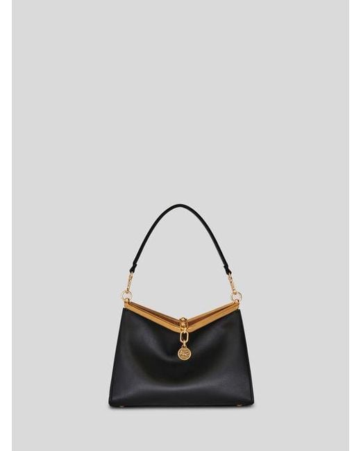 Etro Black Medium Vela Bag