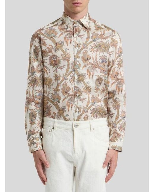 Etro White Shirt for men