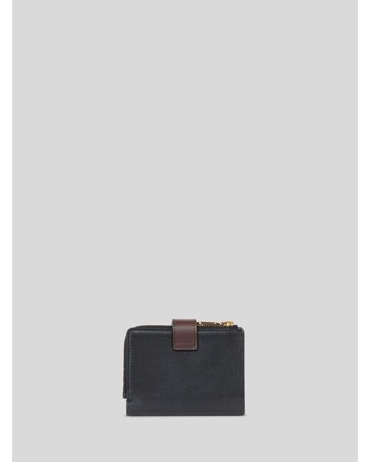 Etro White Small Leather Wallet
