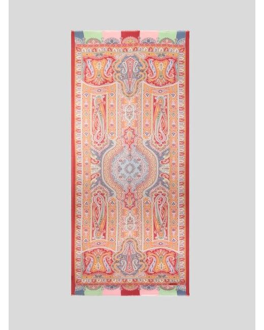 Sciarpa di Etro in Red da Uomo