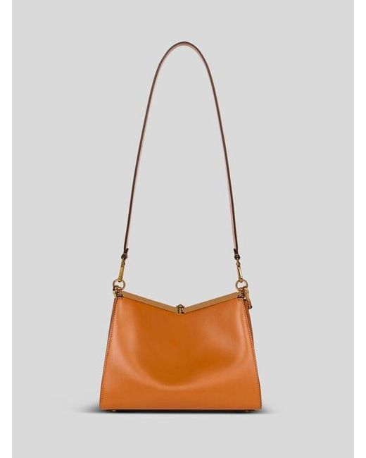 Etro Brown Medium Vela Bag