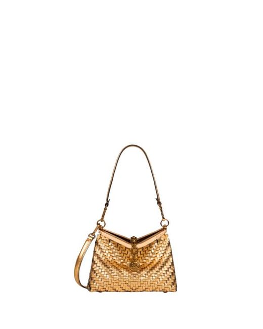 Etro Small Metallic Vela Bag