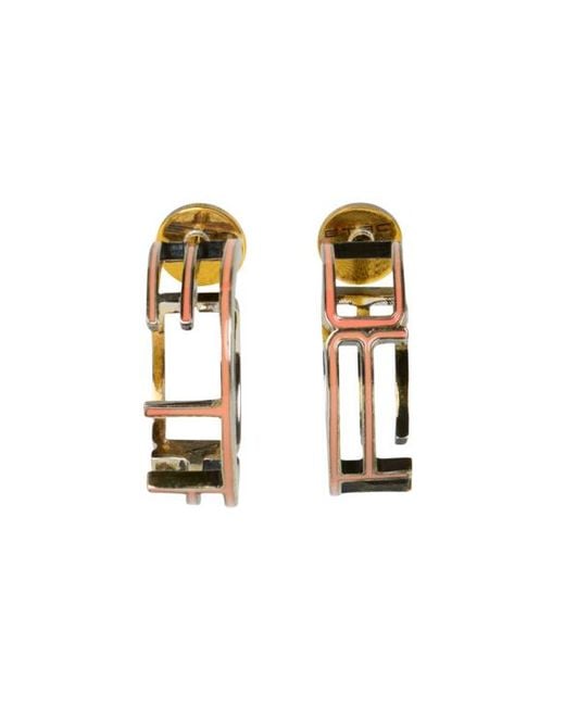 Etro Metallic Small Hoop Earrings
