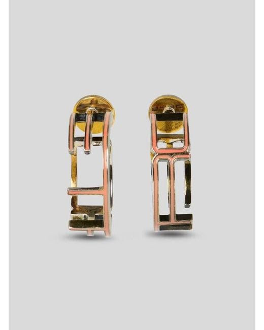 Etro Metallic Small Hoop Earrings