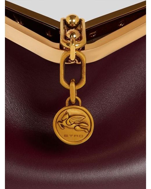 Etro Purple Small Vela Bag
