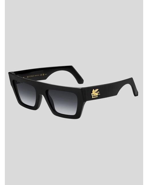 Etro Black Screen Sunglasses