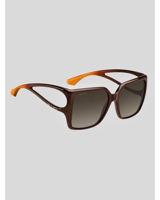 Etro Brown Zephyr Sunglasses