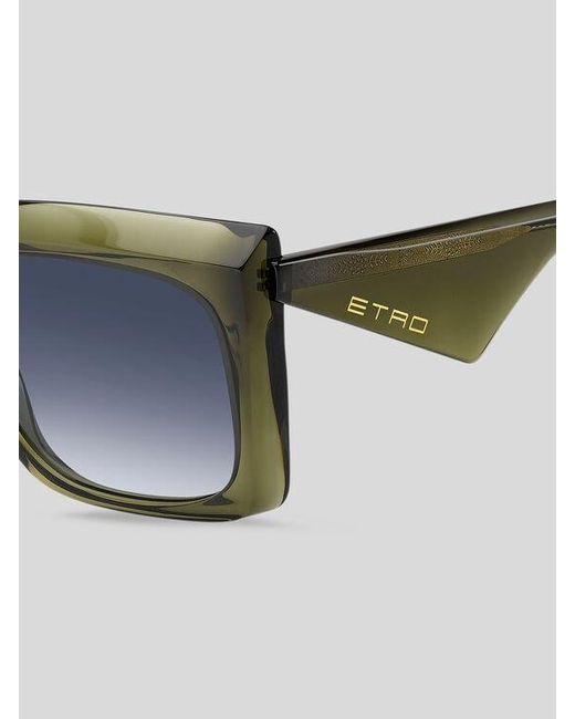 Etro Blue Tailoring Sunglasses