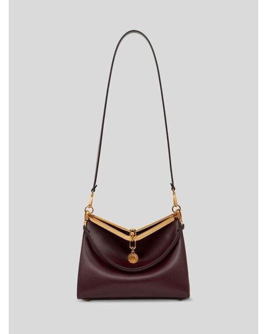 Etro Purple Medium Vela Bag