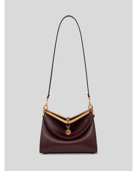 Etro Purple Medium Vela Bag