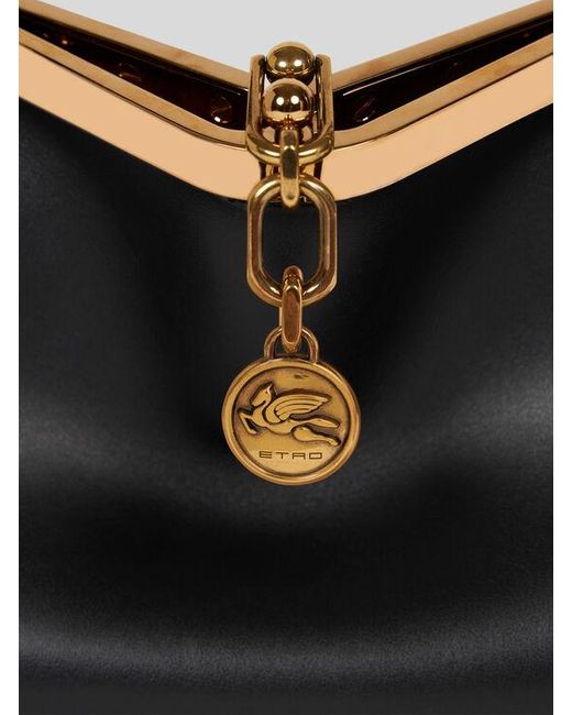 Borsa Vela Piccola Con Biglie, Donna di Etro in Black