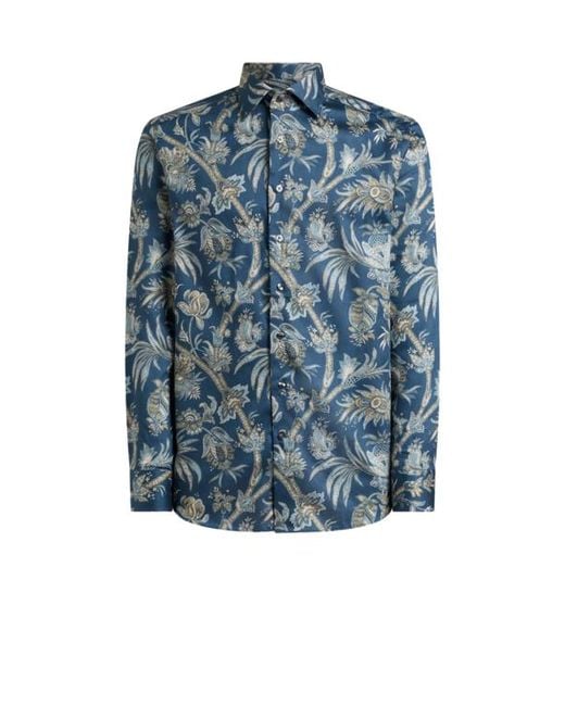 Etro Blue Shirt for men