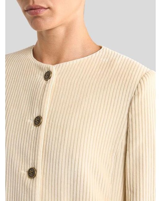 Etro Natural Cotton Corduroy Jacket
