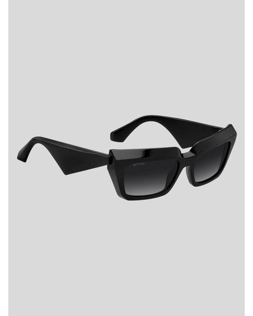 Etro Black Tailoring Sunglasses