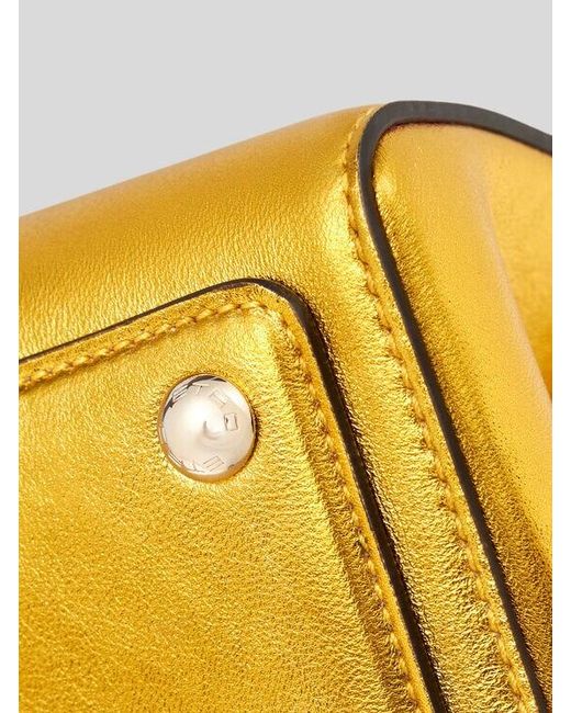 Etro Metallic Small Laminated Vela Bag