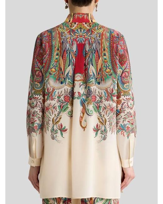 Camicia Lunga di Etro in White