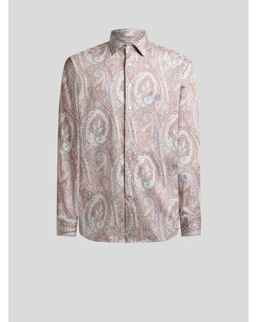 Etro Gray Shirt for men