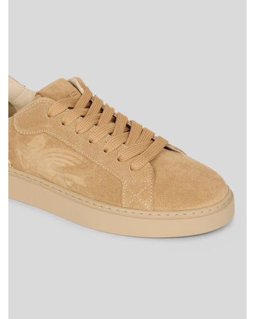 Etro Natural Suede Sneakers for men