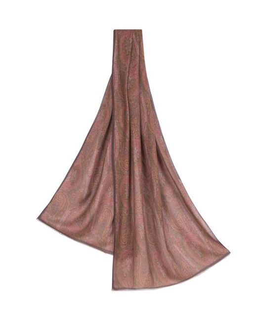 Sciarpa Paisley, Uomo di Etro in Brown da Uomo