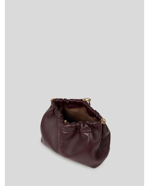Etro Purple Medium Vela Blossom Bag