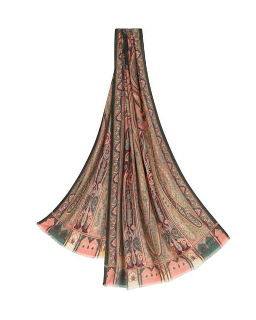 Etro Brown Hocket Small Leather Hobo Bag