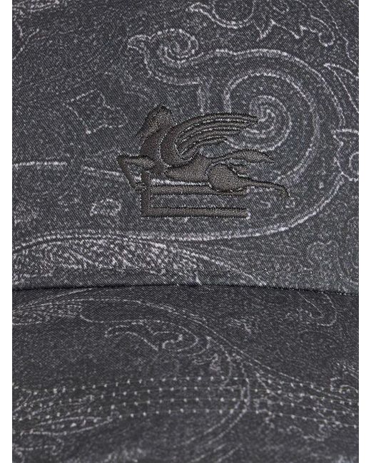 Cappello Baseball di Etro in Gray da Uomo