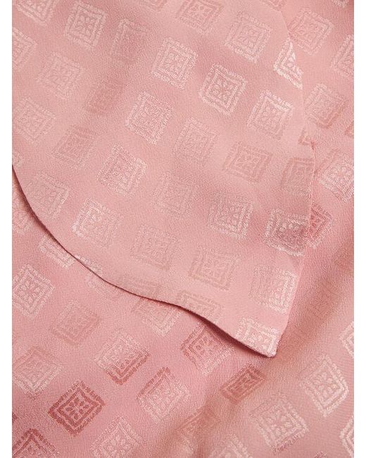 Camicia A Foulard Jacquard, Donna, Taglia di Etro in Pink
