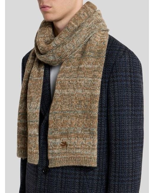 Sciarpa di Etro in Green da Uomo
