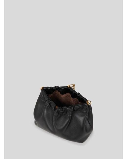 Etro Black Medium Vela Blossom Bag
