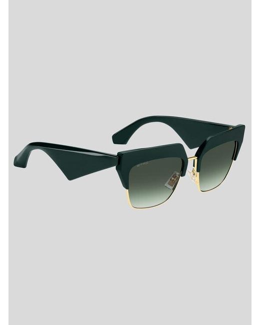 Etro Green Club Sunglasses