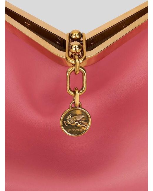 Etro Pink Medium Vela Bag