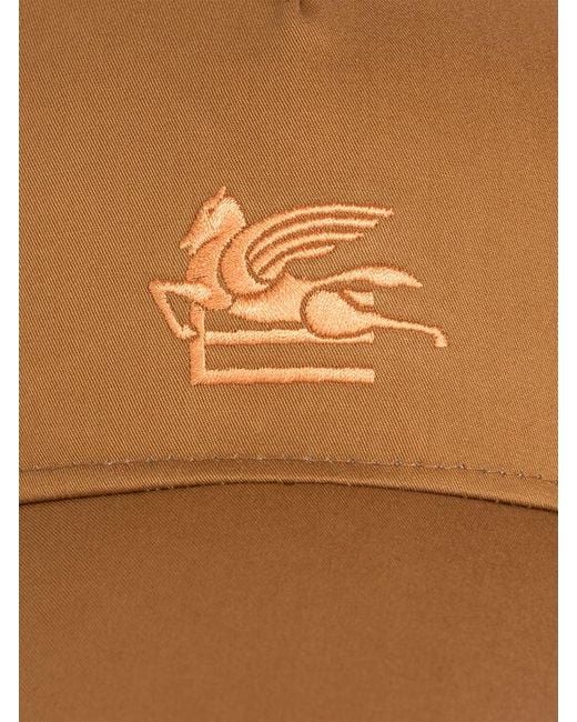 Cappello Baseball di Etro in Brown da Uomo
