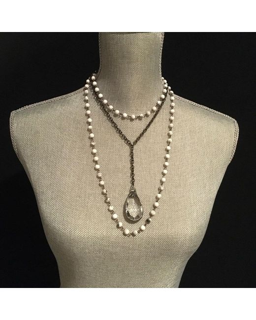 Etsy Rosary Chain Layered Necklace Set 