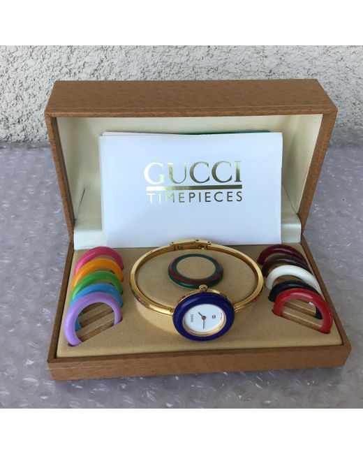 Etsy Gucci Vintage '80s Interchangeable 