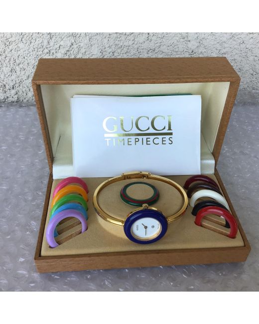 Etsy Gucci Vintage '80s Interchangeable 