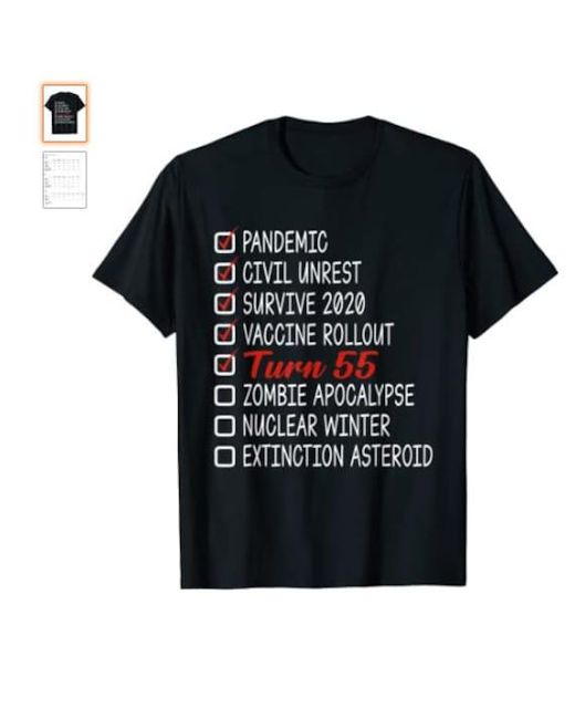 Drole De Cadeau D Anniversaire 55 Ans 1966 Made In T Shirt Etsy En Coloris Blanc Lyst