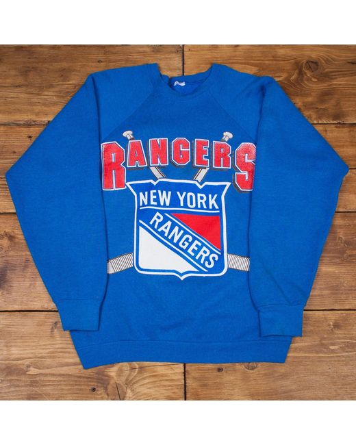 vintage rangers sweatshirt
