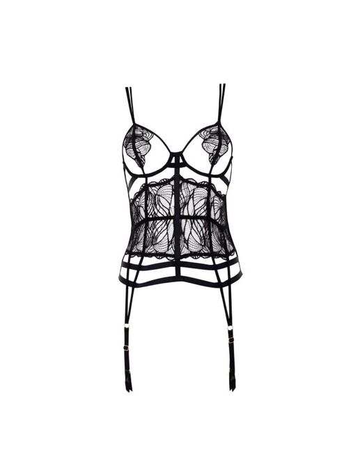Bluebella Lace Emerson Basque in Black | Lyst