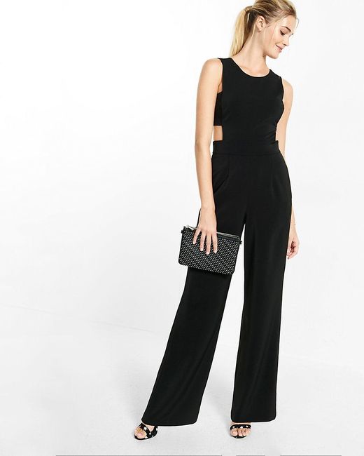 Wide Leg Jumpsuit in Black 