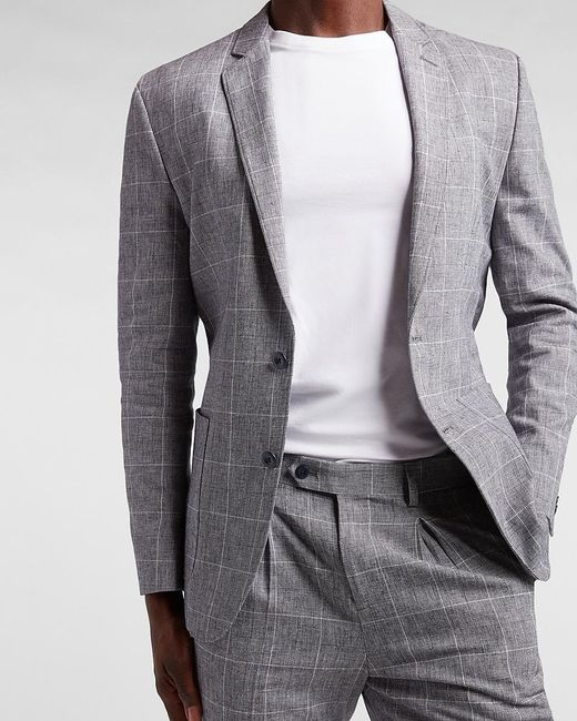 dusty blue suit jacket