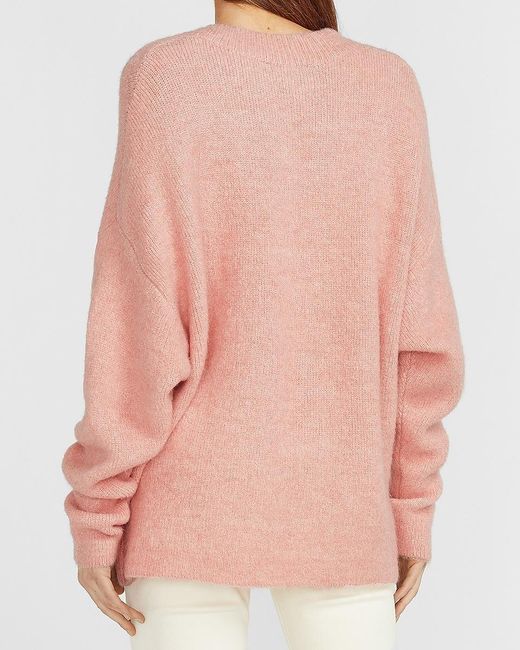 express pink sweater