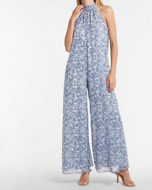 Express Paisley Mock Neck Shapeless 