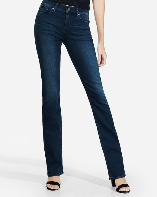 Mid Rise Supersoft Barely Boot Jeans 