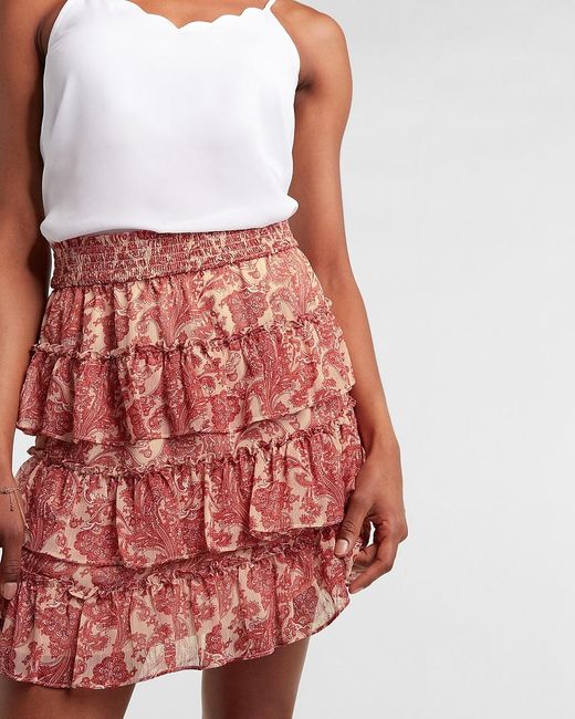 pink skirt express