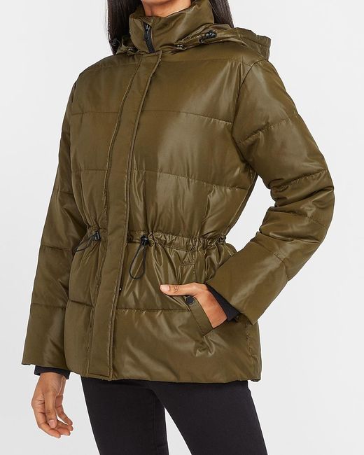 cinched waist jacket