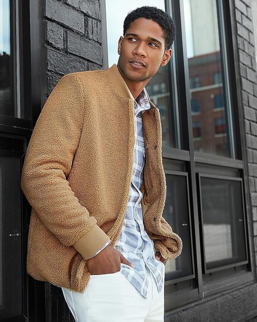 express oversized sherpa