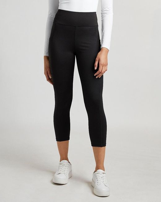 High rise side pocket compression leggings Clearance